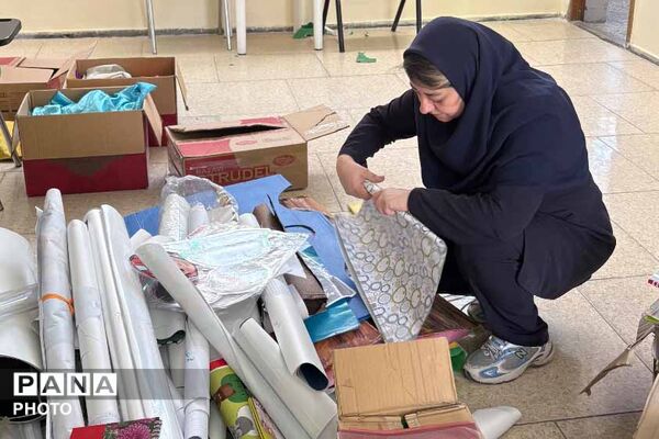 مدرسه ایمان بجنورد برای آغاز سال تحصیلی آماده شد