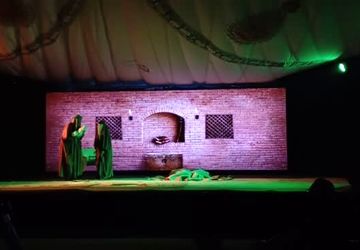 هنر آیینی تعزیه‌خوانی در زرقان