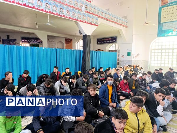 گرامیداشت ایام فاطمیه دوم در مسجد جامع آشخانه 