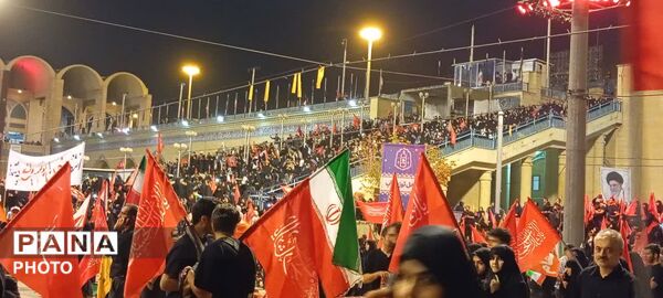 خروش امت در بدرقه رهبر شهید