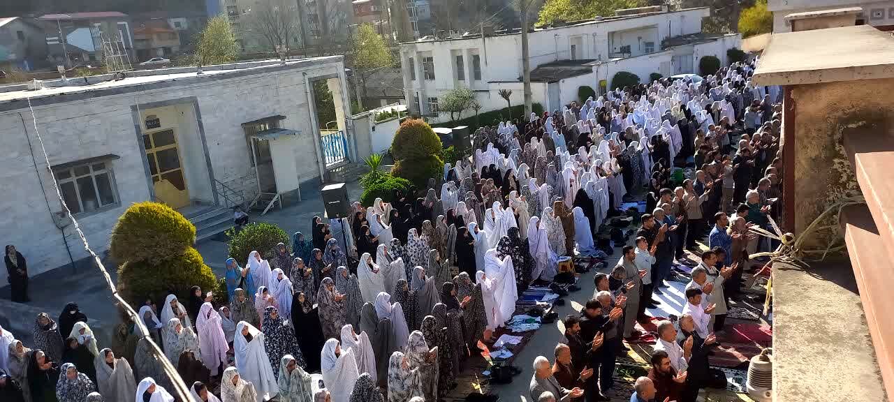 نماز عید فطر در سوادکوه 