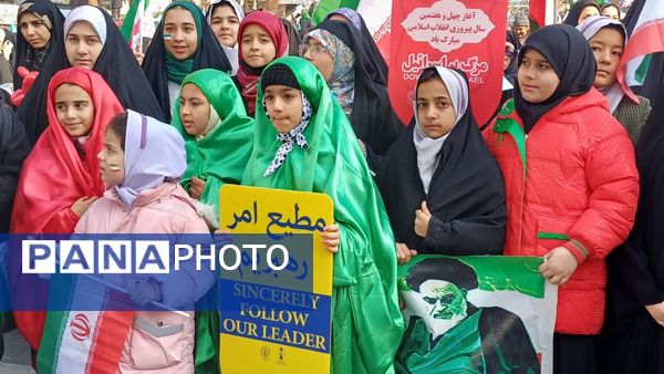 نمایش اقتدار و غیرت مردم ورامین در راهپیمایی ۲۲ بهمن