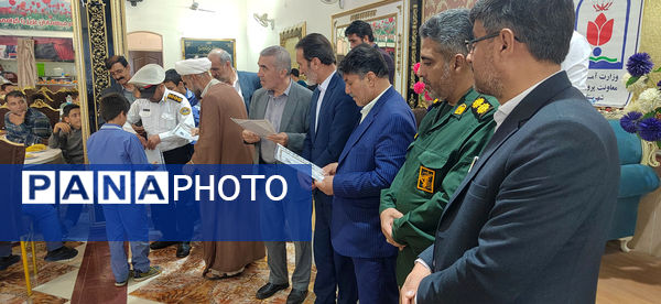 اختتامیه مسابقات قرآن دانش‌آموزان پسر در جعفرآباد قم