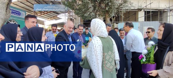 استقبال از دانش آموز شیروانی دارنده مدال برنز جهانی المپیاد علوم زمین