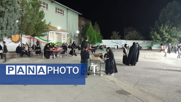 شب ششم ماه محرم در هیات فرهنگیان نیشابور 