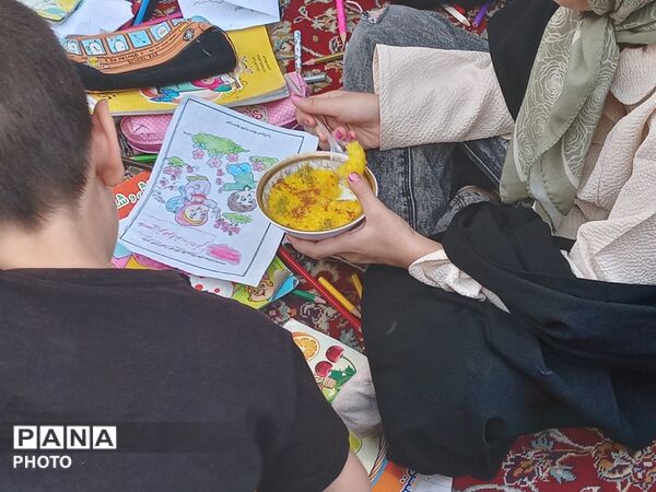 عزاداری عاشقان اهل‌بیت (ع) در کوچه پنج‌تن نیشابور 