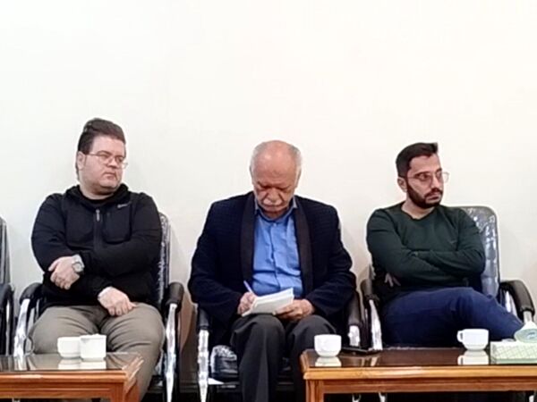 نشست خبری اصحاب رسانه کاشمر با مسئولین زیارتگاه آیت الله مدرس ره