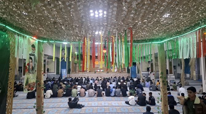 اولین روز راهیان‌نور کاروان پسران جنوب کرمان