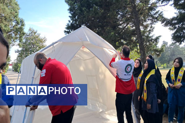 برگزاری پیش اردوی دختران در گیلان