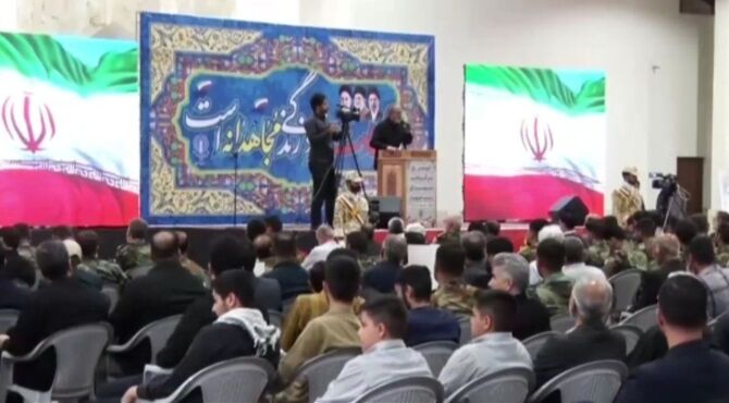 مراسم اربعین شهدای دشت مهیار در گلستان شهدای اصفهان 