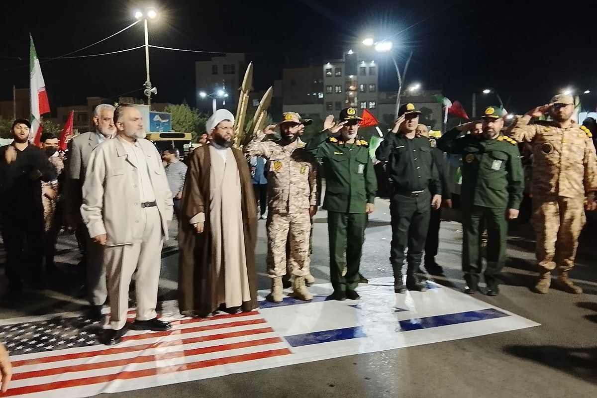 وقتی پاکدشت به میدان اقتدار آمد؛ رژه جانفدایان در قاب شکوه