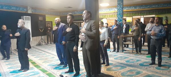 مراسم عزاداری سید الشهدا در اداره‌کل آموزش و پرورش‌البرز
