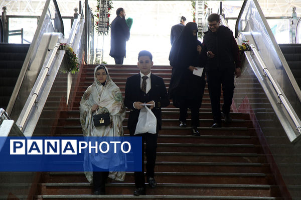 جشن ازدواج ۶۵۰ زوج دانشجوی دانشگاه‌های قم در سالروز میلاد جوادالائمه(س)