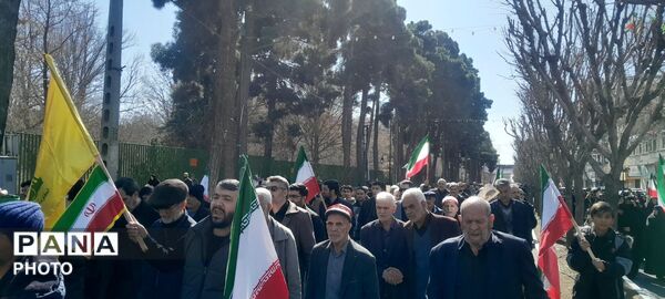 اجتماع پرشور و باشکوه مردم کرج به خونخواهی رهبر انقلاب
