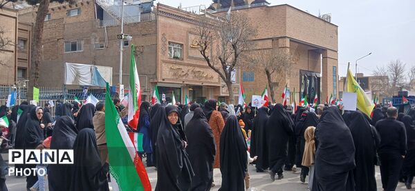 حضور پر شور مردم ولایت مدار نیشابور در راهپیمایی روز قدس 