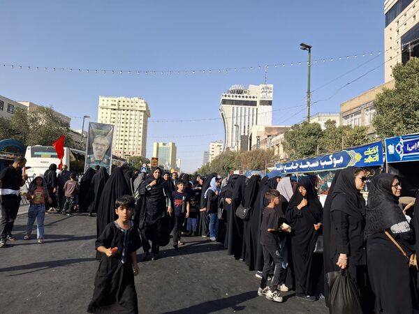 مراسم پیاده روی جاماندگان اربعین حسینی در مشهد