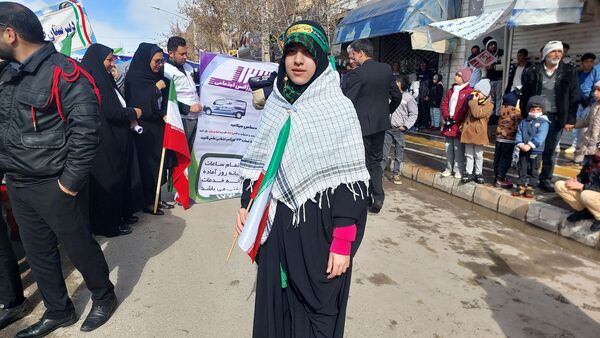 راهپیمایی باشکوه یوم الله ۲۲بهمن در شهرستان خواف