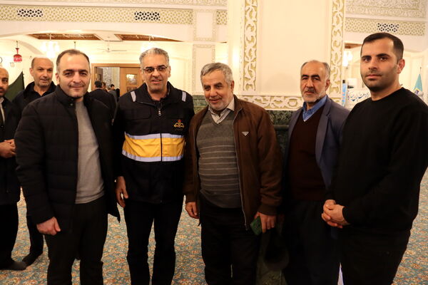میز خدمت در بخش بندپی شرقی به‌مناسبت دهه فجر