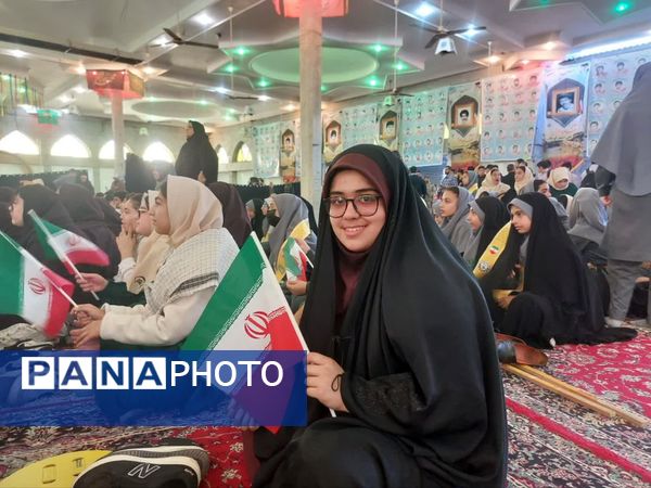 حماسه حضور نوجوانان کردکوی در روز دانش‌آموز