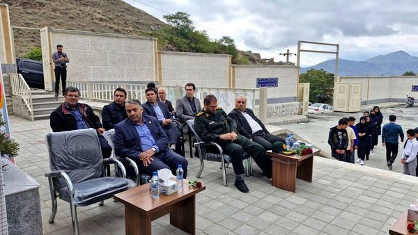 افتتاح مدرسه روستایی در هوراند آذربایجان شرقی