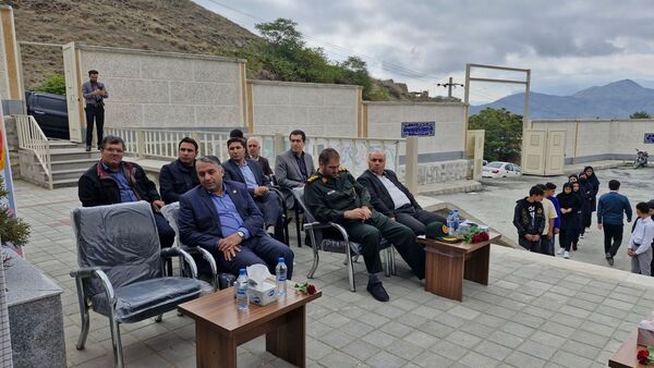 افتتاح مدرسه روستایی در هوراند آذربایجان شرقی