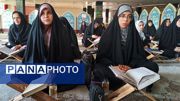 تکریم شهدای جنگ ۱۲ روزه با نوای قرآن در یاسوج