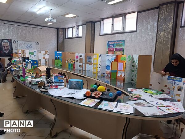 نمایشگاه «جابر دست‌سازه» مخترعان کوچک در آموزشگاه علامه طباطبایی پیشوا
