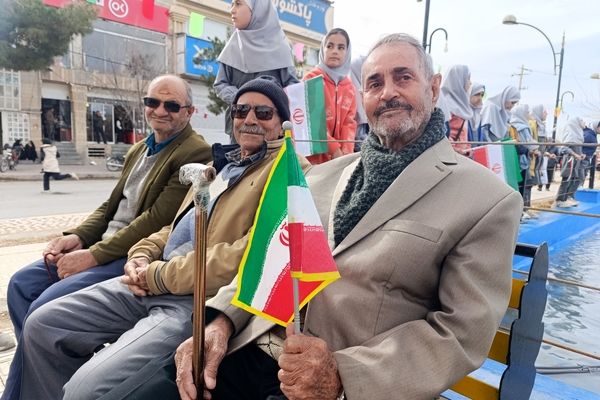 راهپیمایی ۲۲ بهمن در مشهدمرغاب