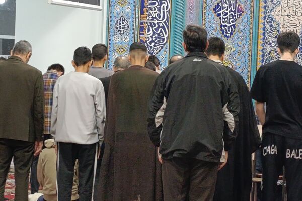 آیین معنوعی اعتکاف در مسجد شهدای ۱۵خرداد قرچک