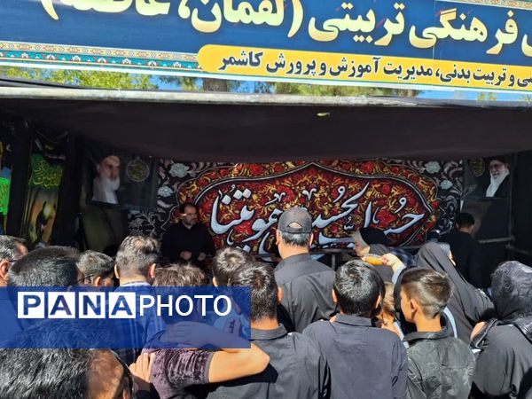 اربعین حسینی در شهرستان کاشمر 