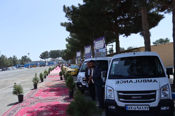 آیین رونمایی و افتتاح پروژه‌ها و ماشین‌آلات شهرداری تربت‌حیدریه