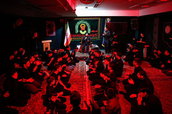 محفل عزاداری مکبرین نوجوان حرم مطهر رضوی