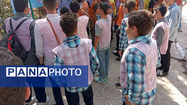 اعزام دانش‌آموزان دبیرستان ائمه طاهرین(ع) شهر جعفریه قم به اردوگاه ملاصدرا
