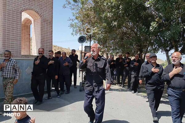 عزاداری شهرستان راز جرگلان در شهادت امام رضا (ع)