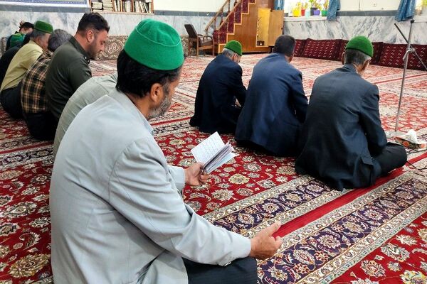 مراسم روز عرفه در مسجد جامع شهر بار 