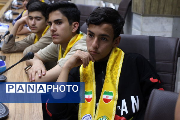 روز اول از دوازدهمین پیش اردوی ملی پیشتازان پسر در زنجان 