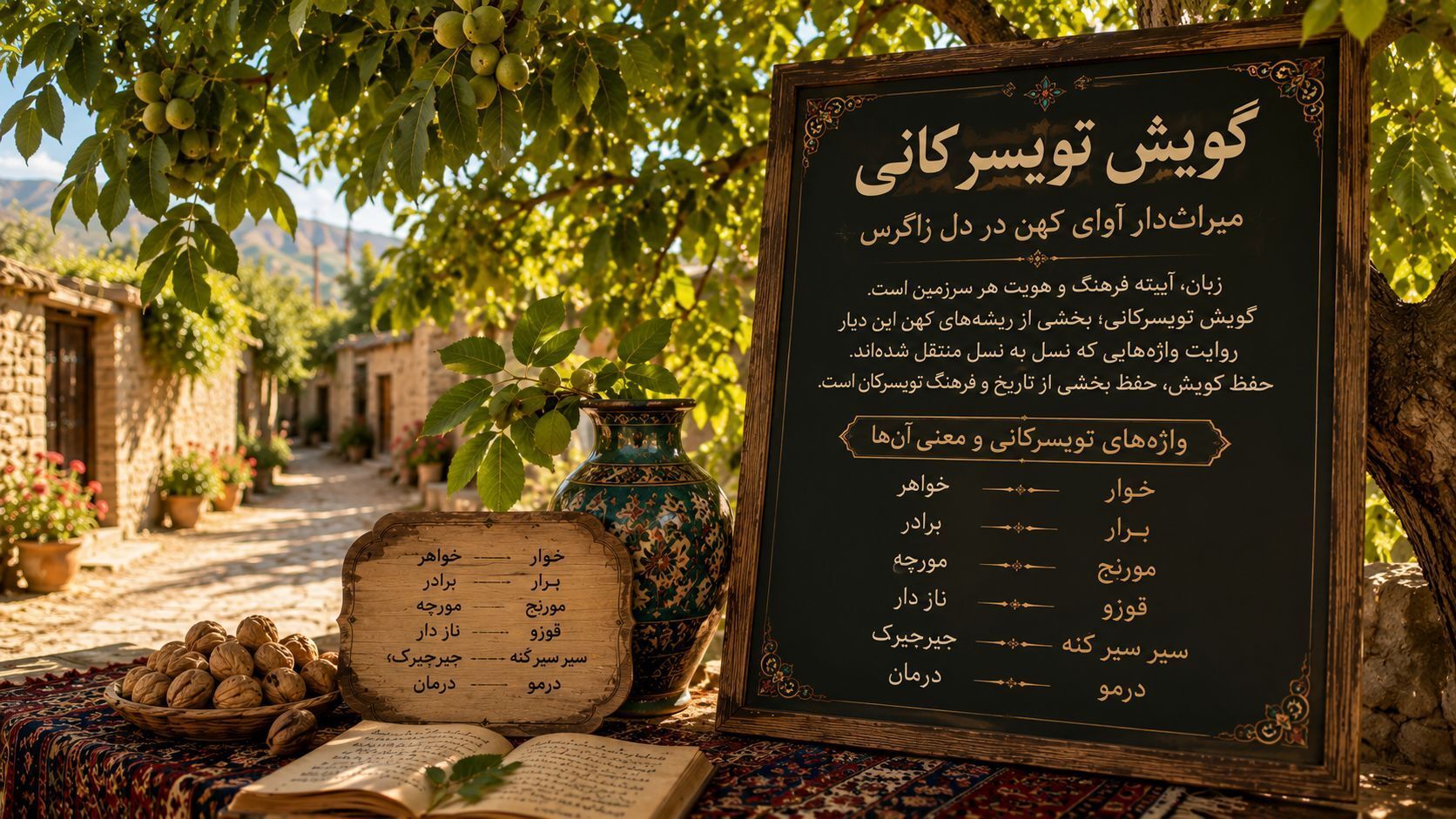 تویسرکان؛ میراث‌دار آوای اصیل گویش‌های کهن ایرانی در دل زاگرس
