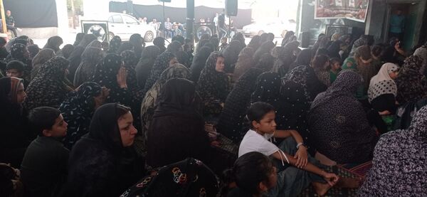 سوگواره شیر خوارگان حسینی در تازیان پایین