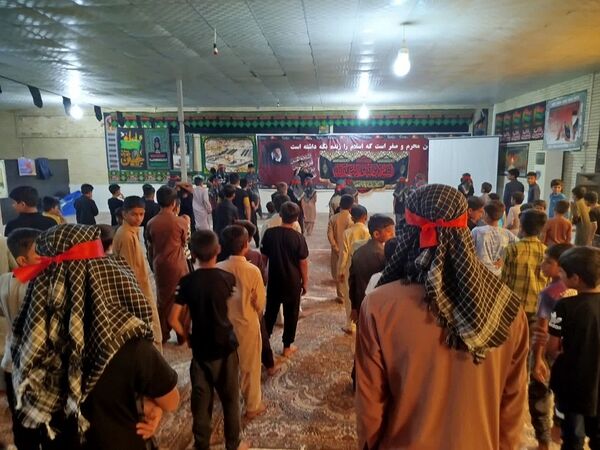 سوگواره احلی من العسل در قلعه‌گنج