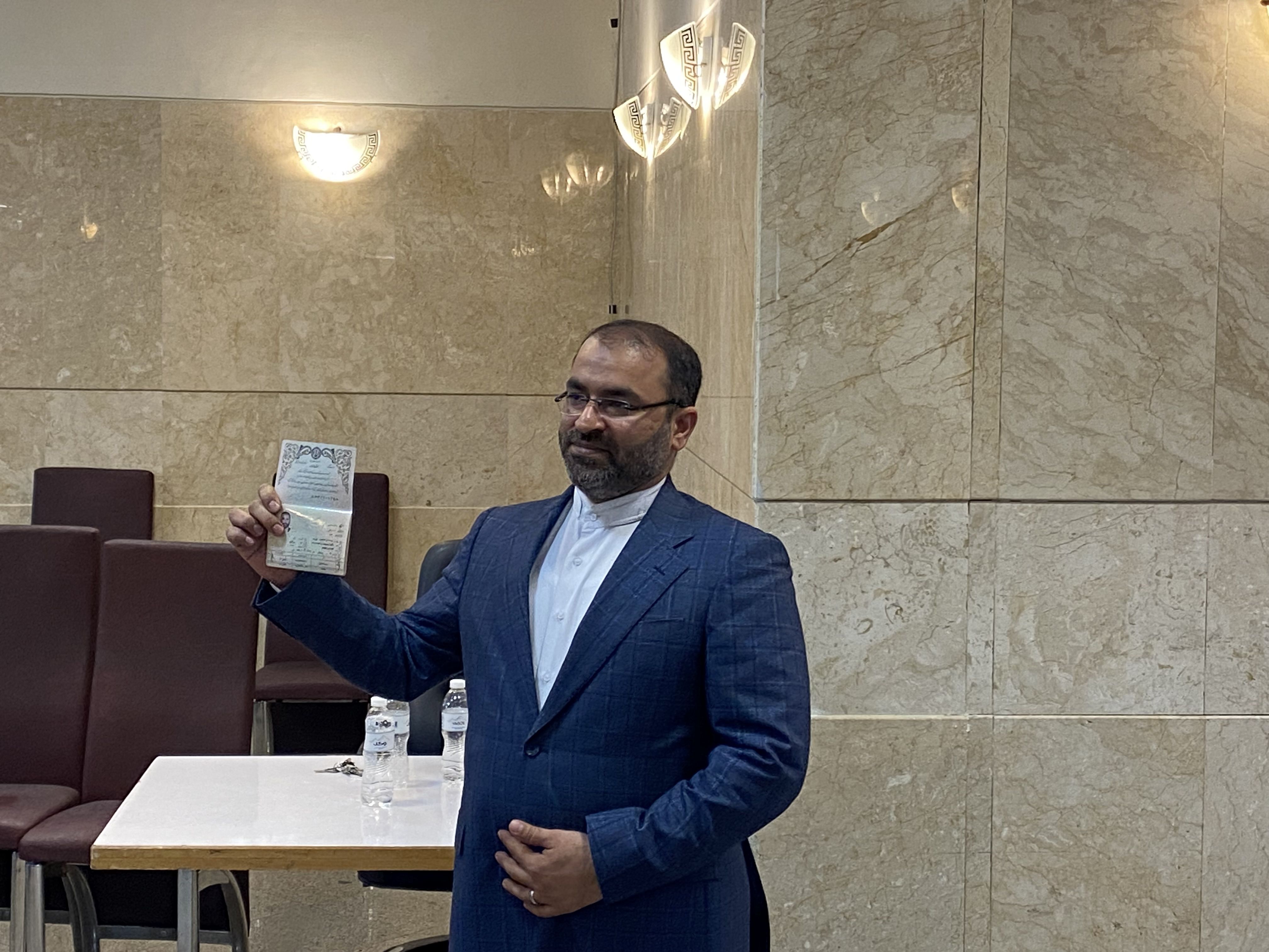 مجتبی محفوظی در انتخابات ریاست‌جمهوری ثبت‌نام کرد