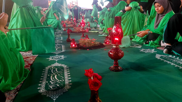 مراسم عزاداری سالروز شهادت حضرت رقیه(س) در قم