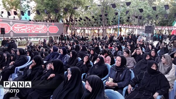 محفل اشک با حضور نوجوانان اهر