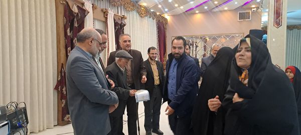  تقدیر از عوامل هیئت فرهنگیان نیشابور 