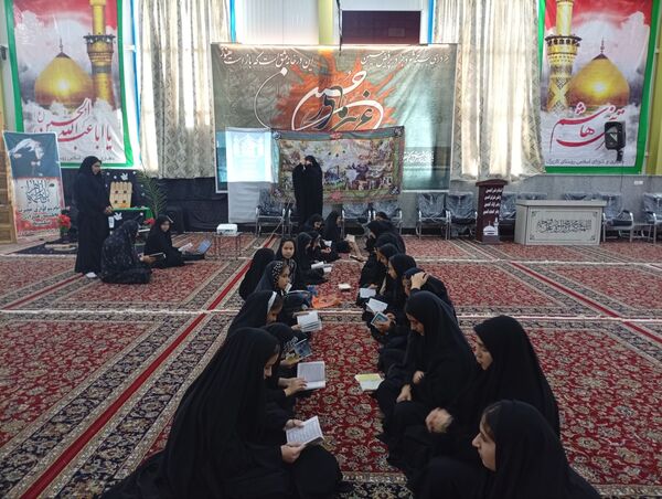 آیین سوگواری دهه فاطمیه در خلیل آباد