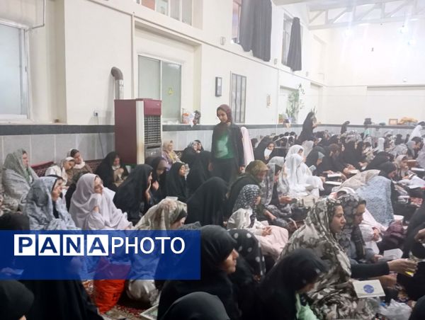 مراسم احیای شب بیست و سوم ماه رمضان در شهر تیتکانلو