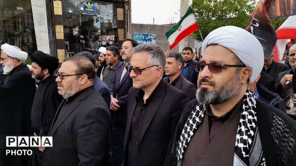 جلوه هایی از عزاداری اربعین قائم امت در شهر جعفریه قم
