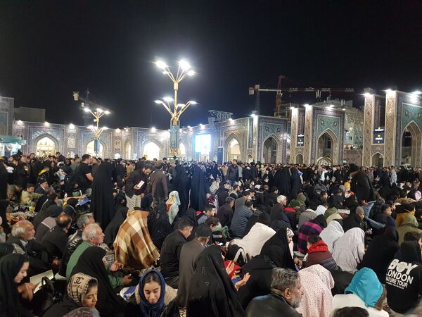 مراسم شب احیای بیست و سوم درحرم مطهر رضوی