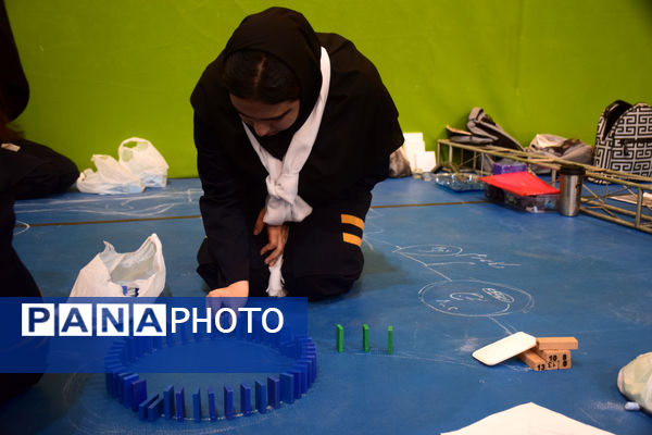 حضور پرشور دختران فارس در المپیاد رویش استان فارس