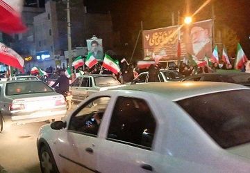 روایت تصویری کاروان خودرویی در بلوار فضل نیشابور 