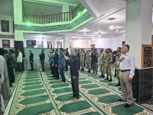 مراسم ارتحال حضرت امام خمینی (ره) در جزیره بوموسی 